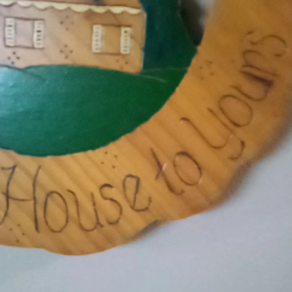 A Vintage Home made welcome Farmhouse, Eclectic Grandpa country sign